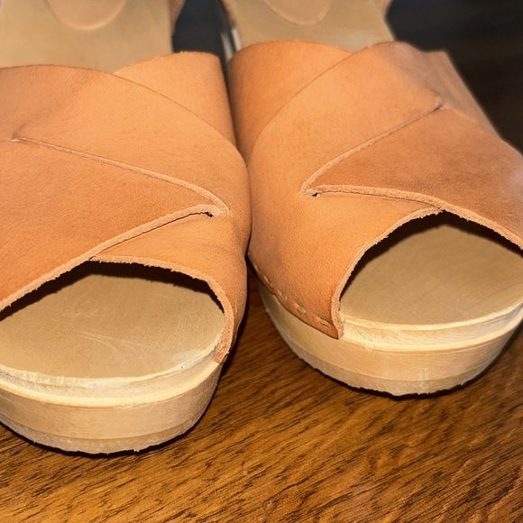 Bryr Tan Leather Sandals - Picture 4 of 16